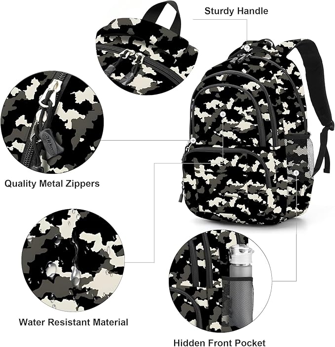 rickyh style Lightweight Elementary Durable Backpack Student Kids Waterproof Backpack