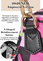 Black and White Checkered Crossbody Bag Bum Bag for Women,Spacious Checkered Purse Fanny Packs Belt Bag