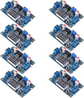 LM2596 DC-DC Buck Power Converter Module, Adjustable Voltage Regulator 4-40V to 1.25-37V Buck Converter with LED Voltmeter Display (Pack of 8)