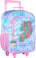 WZLVO Kids Luggage for Boys and Girls, Cute Dinosaur Unicorn Rolling Wheels Suitcase for Toddler Children