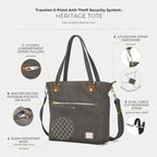 Travelon Anti-Theft Heritage Tote Bag