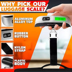 Luggage Weight Scale for Packages - Hanging Scales for Weighing Packages Portable Luggage Scale Travel Essentials 110lb/50kg - Small Suitcase Scale for Travel Accessories for Women & Men