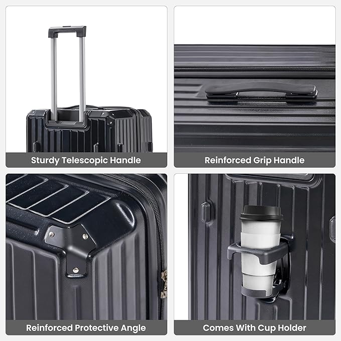 Hardside, Black