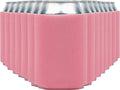 Blank Beer Can Coolers Sleeves (30-Pack) Soft Insulated Beer Can Coolies - HTV Friendly Plain Koolies in Bulk for Beer Cans & Bottles - Coolie Blanks for Vinyl Projects & Wedding Favors (Salmon)