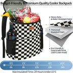 Camping Cooler Backpack 30 45 Cans, Soft Backpack Coolers Insulated Leak Proof Travel Cooler Bag Waterproof Lunch Picnic Beach Work Trip Thermal Bag Drink Beverage Beer Bag Cooler