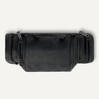 Amazon Essentials Spacious Toiletry Bag, Hanging Cosmetic Dopp Kit with Multiple Compartments, Durable 1680D Polyester, Large Capacity Storage, Compact Design, Black (Previously Amazon Basics)