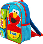 AI ACCESSORY INNOVATIONS Sesame Street Fun Interactive Backpack Mini Backpack For Kids, Boys & Girls Learning Pre School School Bag, 12”