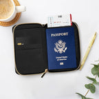 Beautiful Passport Holder for Travel with Wristlet Strap - All-in-One Wallet for Women with Card Slots and Tassel Keychain - Perfect RFID Blocking Case to Keep Your Travel Documents Organized & Safe