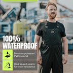 Pioneer Hi Vis Lightweight Waterproof Safety Rain Suit - Reflective Work Rain Gear for Men and Women