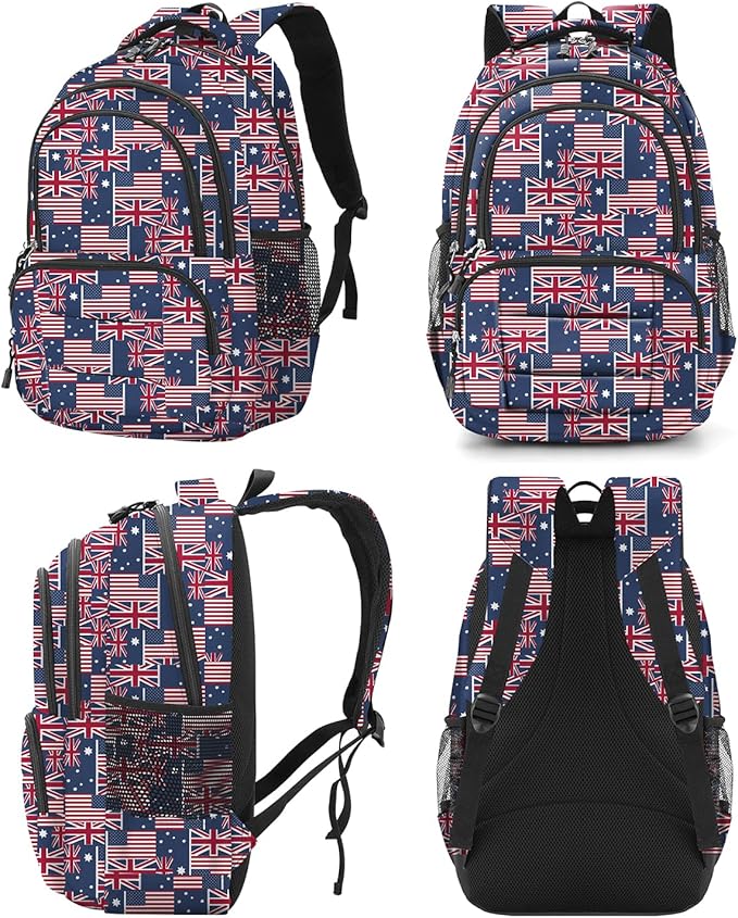 rickyh style School Backpack Travel Bag for Men & Women Lightweight College Back Pack with Laptop Compartmen