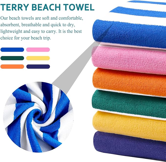 4 Packs Extra Large Beach Towel Bath Towel 72 * 40 Set Bathroom Sheets Bulk Oversized XL Big Absorbent Thick Giant Microfiber Terry Soft Blanket Clearance Turkish Toallas De Playa NOT Cotton Blue