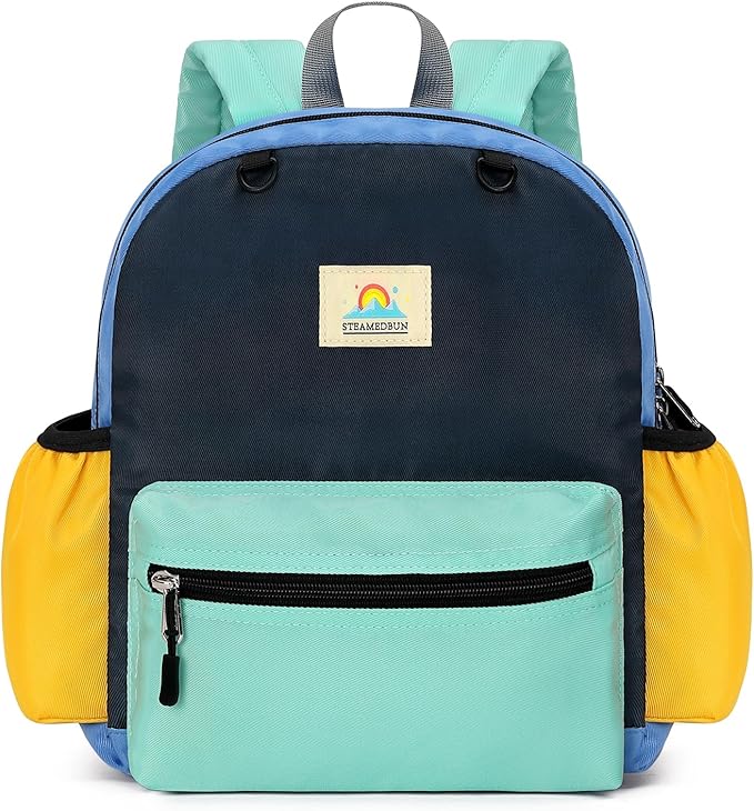 STEAMEDBUN Toddler Backpack for Boys 2-4: Kids Backpack Boys Girls - Preschool Kindergarten Daycare Backpacks - 12 inch