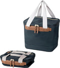 CleverMade Malibu Collapsible Cooler Bag – Small Portable Cooler Bag for Travel, Premium Foldable Insulated Cooler for Beach, Picnic & Day Trips, Holds Up to 18 Cans, Leakproof Soft Carry Cooler