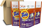 Tide PODS Laundry Detergent Soap Pods, Spring Meadow, 37 Count (Pack of 3 Bag Value Pack), Total 111 Count, HE Compatible
