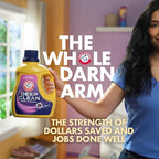 ARM & HAMMER Deep Clean Odor Formula Laundry Detergent Power Paks, Radiant Burst Scent, 32 Count, 32 Loads