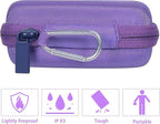 co2CREA Hard Case Compatible with Anker 621 Nano Power Bank 5,000mAh 12W Portable Charger, Purple Case