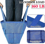 Fammart Mesh Beach Bag, Large Beach Tote with Zipper Pocket, Toys Pool Bag for Family Travel Vacation Cruise Essentials
