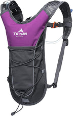 Teton Oasis/Trailrunner Hydration Backpack – Lightweight Water Pack with 2L/3L Bladder for Hiking, Running, Cycling, Biking 18L/22L Sizes – Sewn-in Rain Cover – Fits Men and Women