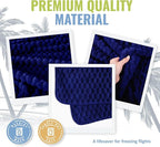 BOACAY Packable Travel Blanket for Airplane, Car - Compact Office Blanket - Portable Pillow for Adults, Kids with Case, Luggage Sleeve, Backpack Clip