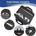 Jetviivid Tactical Messenger Bag for Men, 13''-14'' Laptop Shoulder Bag, Vertical Crossbody Bag Computer Work Sling Bag for 12.9'' Tablet Carrying Case MOLLE Briefcase