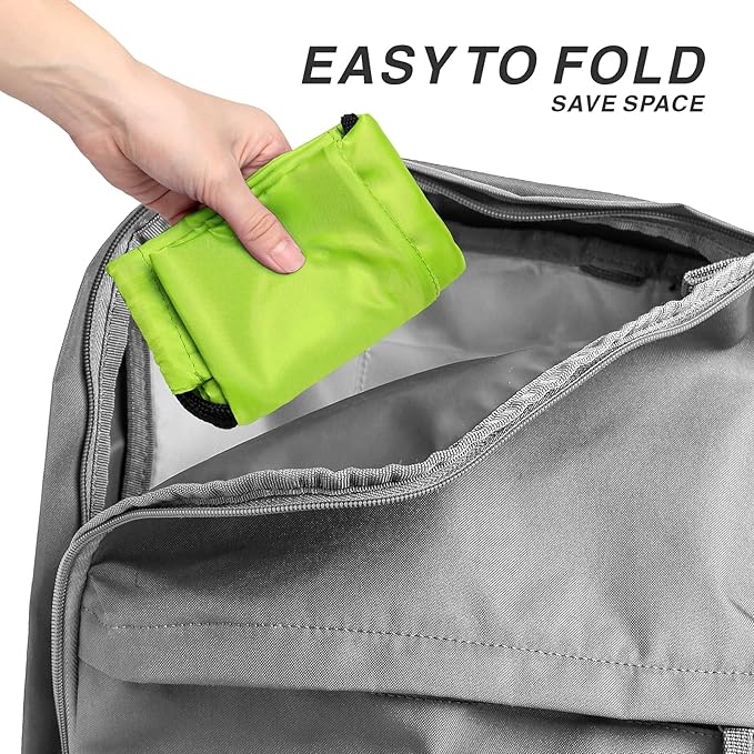 Drawstring Backpack Sports Water Resistant String Bag Sport Gym Sackpack for Women Men Large with Zipper, Apple Green