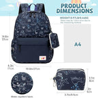 mygreen Toddler Backpack, Kids Backpack for Boys and Girls with Chest Strap | with Chest Strap