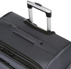 SWISSGEAR Sion Softside Expandable Spinner Luggage Durable Lightweight Travel Suitcase, Dark Grey, 3-Piece Set (21/25/29)