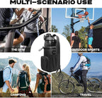 Magnetic Gym Bag for Men and Women, Magnetic Water Bottle Holder for Gym, Small Gym Bag, Gym Gifts for Women and Men (Black, <40 OZ)