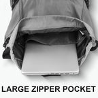 Drawstring Backpack with Mesh Pockets String Gym Bag Sackpack Sandproof Water Resistant Beach Backpack for Men Women