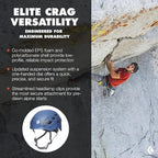 BLACK DIAMOND Half Dome Rock Climbing Safety Helmet | Adjustable Fit | Lightweight & Durable | Ventilated Protection