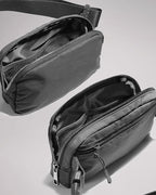 YOSHUYUKI Fanny Pack Crossbody Bag Trendy Waterproof Small Cross Body Purse for Women Men Fashion Waist Packs Mini Belt Pouch Chest Bum Hip Bag Lulu Dupes for Travel Vacation Running Dim Grey