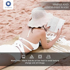 Cotton Turkish Beach Towel with Towels Oversized 36"x72" Pool Absorbent Extra Large Quick Dry Sand Travel Towel (Beige, 2 Pack)