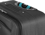 Cosmos 5 Pcs Neoprene Luggage Handle Wrap Soft Grip Handle Cover Luggage Identifier with Hollow Design for Push-Button Handle Trolley Handle and Travel Suitcase Trolley Case