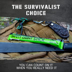 Emergency Glow Sticks with 12 Hours Duration, Individually Wrapped Industrial Grade Glowsticks for Survival Gear, Camping Lights, Power Outages and Military Use