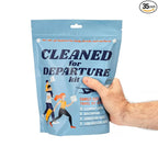 Butt Napkins B.O.dorant & Cleaning Wipes Combo Pack – Portable Odor-Fighting Swipes + All-Natural Family Travel Wipes – 2-in-1 Personal & On-the-Go Hygiene Solution (Cleaned for Departure)