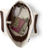Lands' End Open Top Canvas Tote Bag