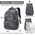 rickyh style Lightweight Elementary Durable Backpack Student Kids Waterproof Backpack
