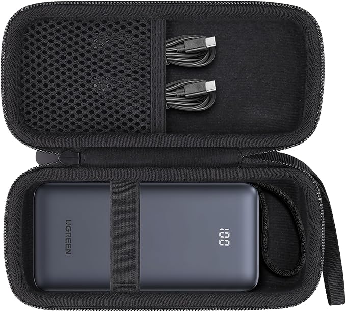 Aenllosi for UGREEN Nexode Power Bank 20000mAh 45W Hard Carrying Case,UGREEN Power Bank Organizer (Case Only)