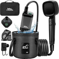 7800mAh Portable Shower for Camping, Rechargeable Electric Outdoor Shower Kit with Handbag, Filtered Shower Head, IPX7 Waterproof Shower Pump for Camp, Hiking, Car Washing, Pet Bath