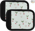 Green Small Cherry Luggage Handle Wrap for Suitcase Luggage Tags Handle Covers Identifiers Soft Decorations Travel Accessories 2 Pack