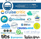Cruise Approved Power Strip Foldable, Non Surge Protector Travel Power Strip, Multi Plug, 6 Outlets, 2 USB-A, 1 USB-C, & 3 AC Outlet for Carnival, Celebrity, Princess, & Major Lines in 2026 & 2027