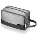 Toiletry Bag for Men Hanging Dopp Kit Water Resistant Shaving Bag Small Toiletry Bag for Traveling (Grey)