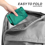 Drawstring Backpack Sports Water Resistant String Bag Sport Gym Sackpack for Women Men Students Large Size with Zipper, Teal