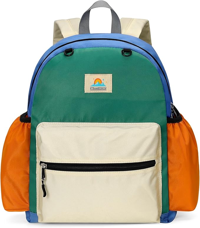 STEAMEDBUN Kids Backpack for Boys 6-8: Toddler Backpack for Preschool Kindergarten - Boys Backpacks for Elementary 4-6