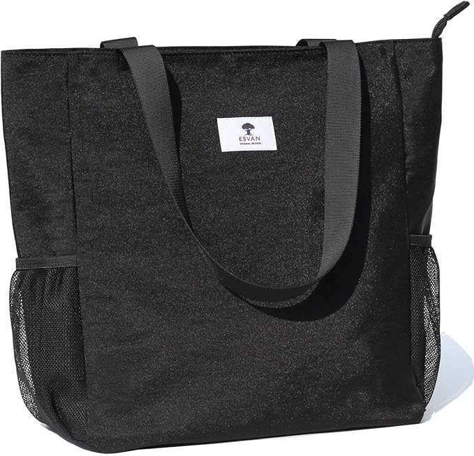Original Floral Water Resistant Large Tote Bag Shoulder Bag for Gym Beach Travel Daily Bags Upgraded