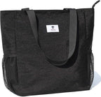 Original Floral Water Resistant Large Tote Bag Shoulder Bag for Gym Beach Travel Daily Bags Upgraded