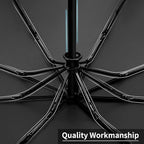 Seniny Windproof Travel Umbrella, Automatic Umbrellas for Rain, Portable & Compact Umbrellas for Backpack, Strong UV for Protection, Folding Small Sun Umbrella for Car, Walking