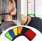 12 Pieces Neoprene Luggage Handle Wrap Grip Luggage Handle Wraps Solid Color Detachable Handle Covers Handle Identifier for Suitcase Travel Bag(6 Mixed Colors)