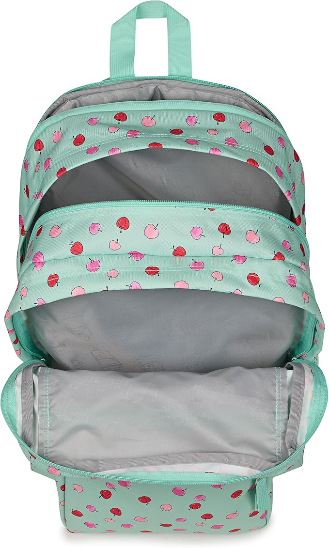 JanSport Laptop Backpack - Computer Bag with 2 Compartments, Ergonomic Shoulder Straps, 15” Laptop Sleeve, Haul Handle - Apple Orchard