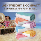 Genovega 4 Packs Turkish Beach Towel Pool Swim Towels Set Bulk Soft Extra Large Sand Free Quick Dry Thin Lightweight Travel Vacation Essentials Cruise Accessories Must Haves Sandless Oversized Dot